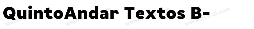 QuintoAndar Textos B字体转换